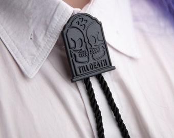 Till Death Bolo Tie