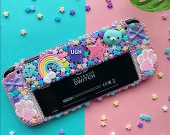Pastel Nintendo Switch OLED Decoden Case - Etsy