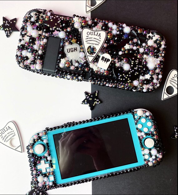 White Planchette Nintendo Switch Lite Decoden Case Etsy