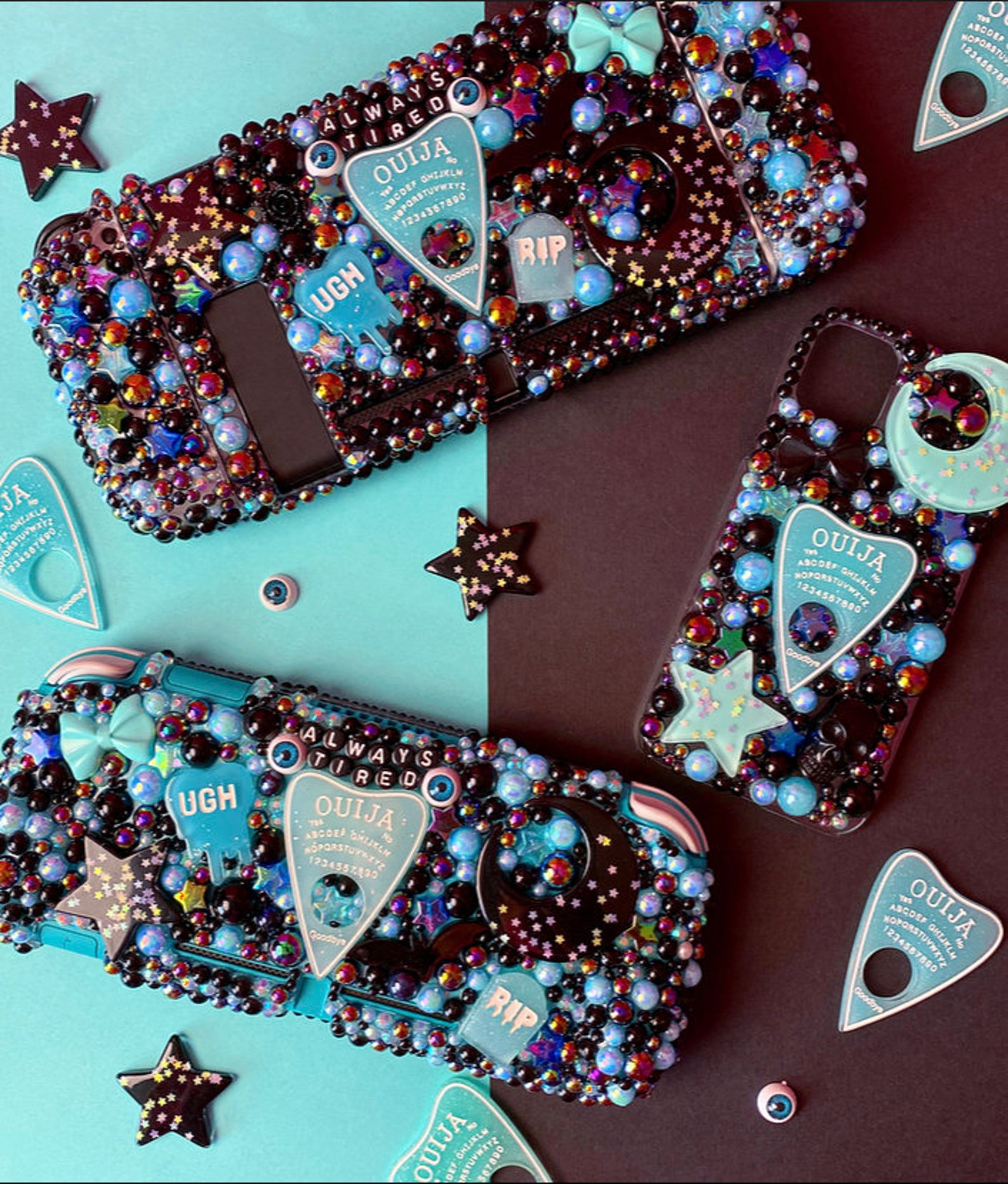 Always Tired Nintendo Switch Lite Decoden Case - Etsy UK