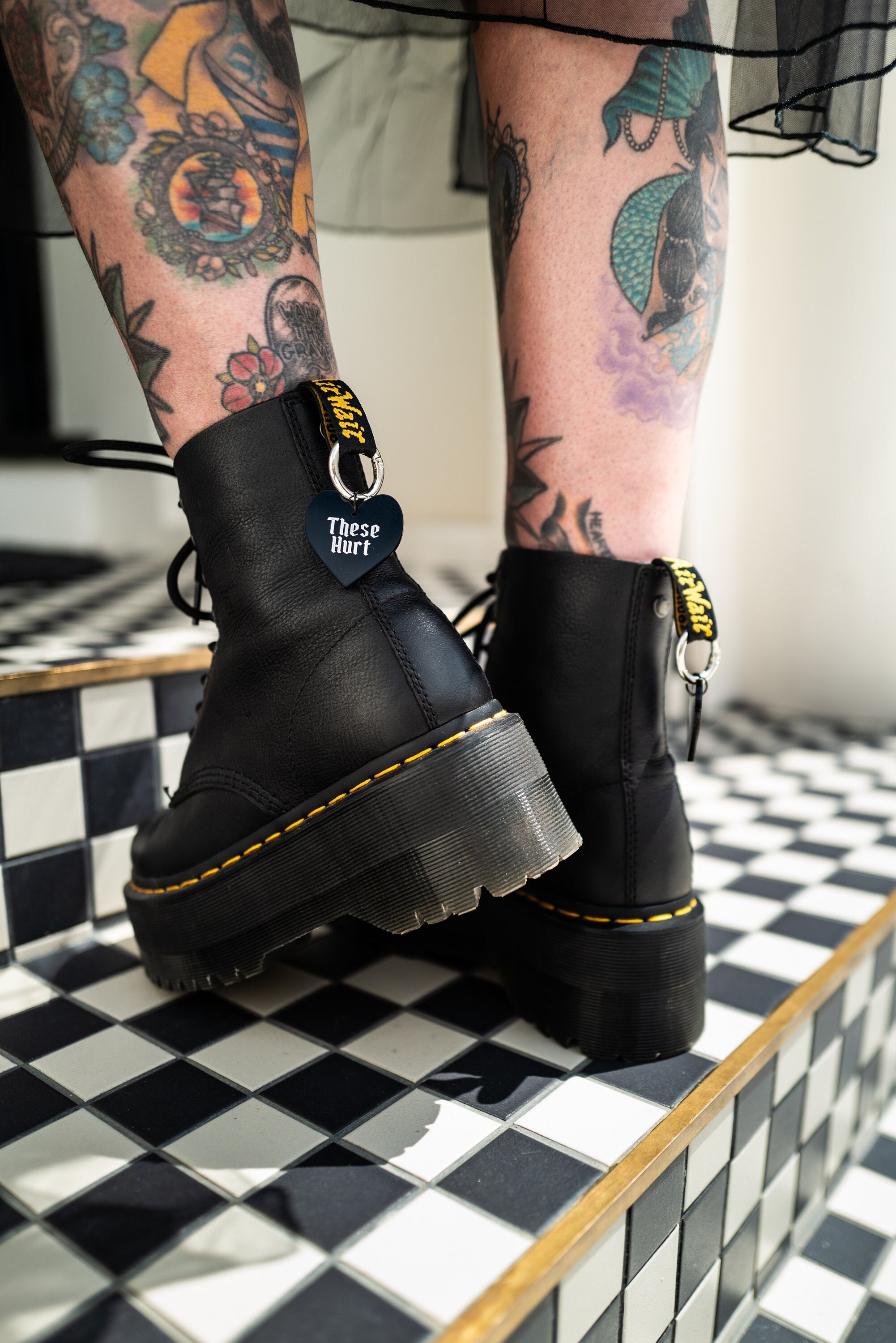 theredthread S open morph boots heart 靴 36 theredthread S open