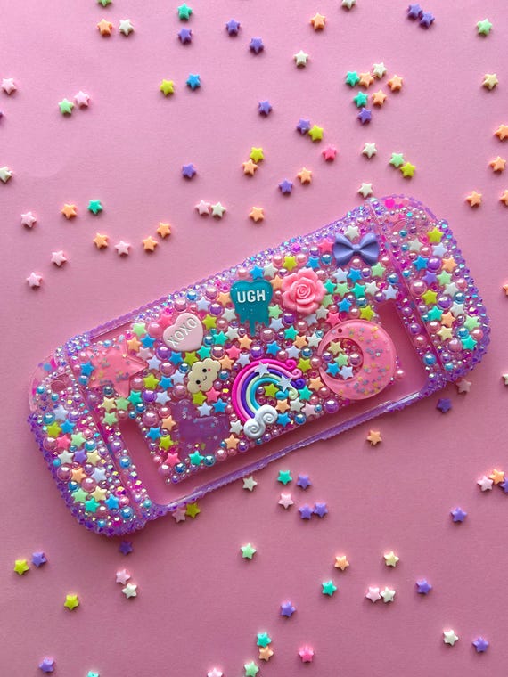 Nintendo switch 2 Pastel unicorn decoden case