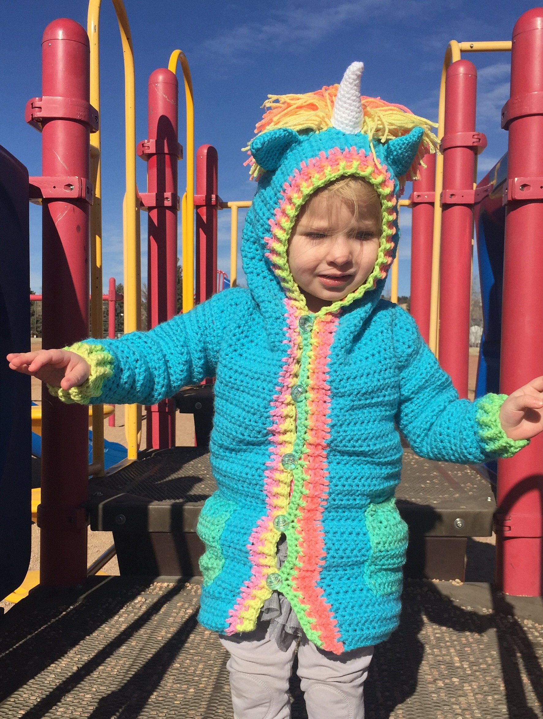 kids unicorn sweater