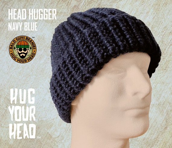 navy blue beanie mens hats