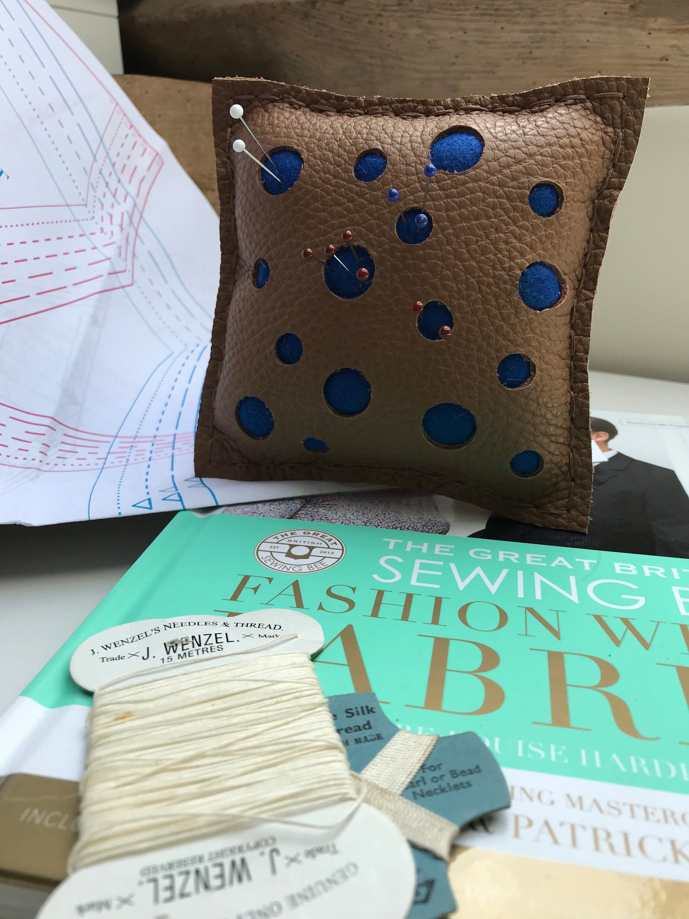 Sewing needle holder sewing pin holder gift for sewer Etsy