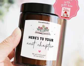 New Job Leaving Retirement New Chapter Gift For Friend Colleague Work | New Home Housewarming Gift | Moving Abroad Gift For Her