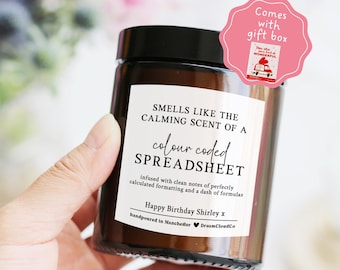 Birthday Gift For Accountant Finance Friend Colleague | Funny Graduation Leaving Work Christmas Secret Santa Present For Accountant ACCA