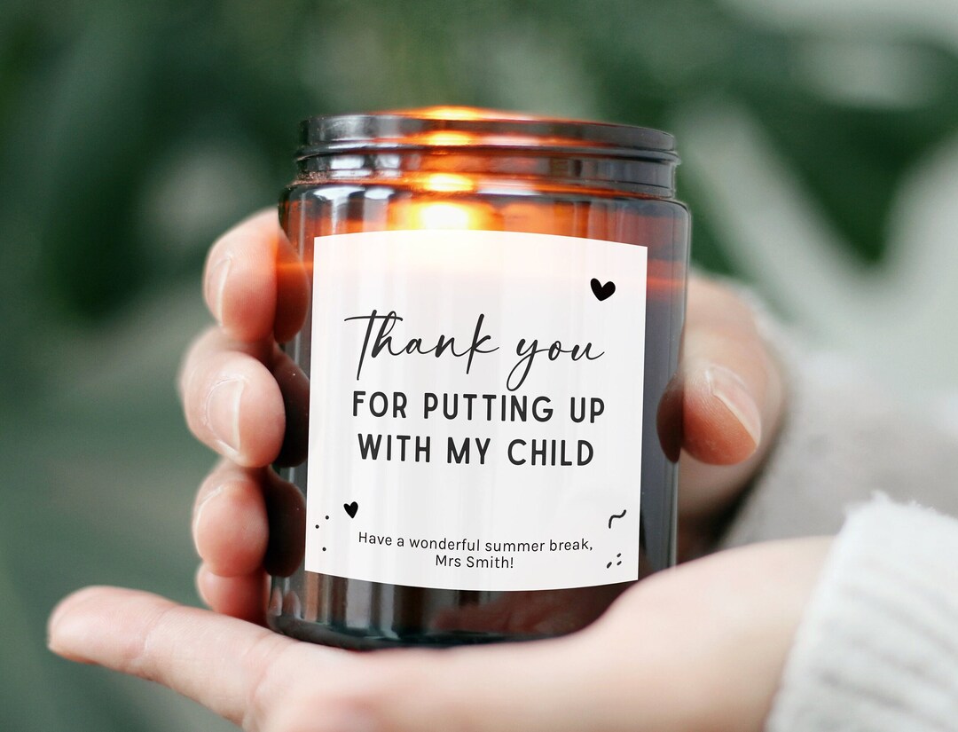 Funny Teacher Appreciation Gift Thank You Gift for Nursery Teacher ...