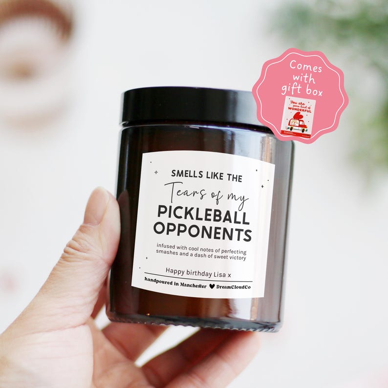 pickleball candle