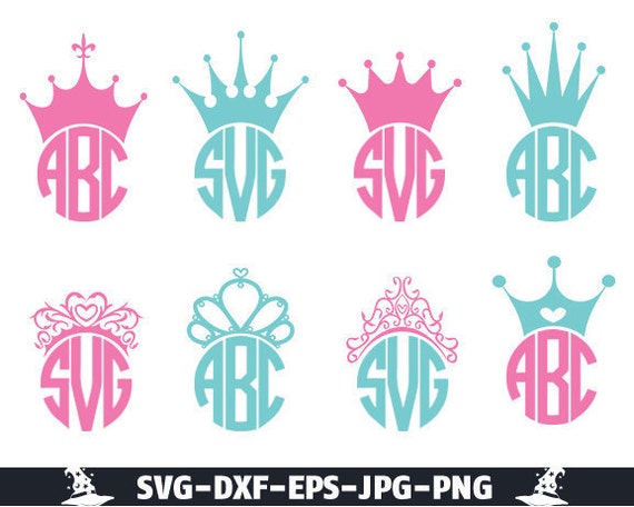 Download Crown Svg Crowns Svg Crown Monogram Svg Princess Crown Svg