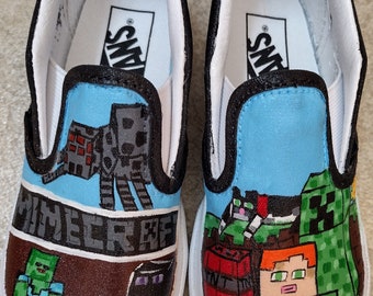 Minecraft Painted Shoes