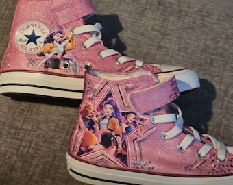 K Pop high top shoes