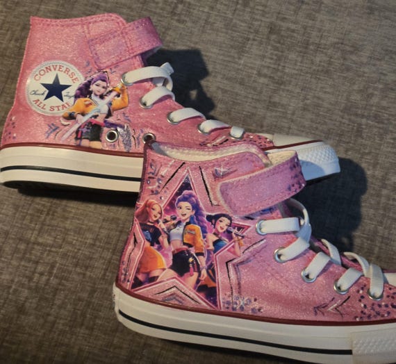 K Pop high top shoes