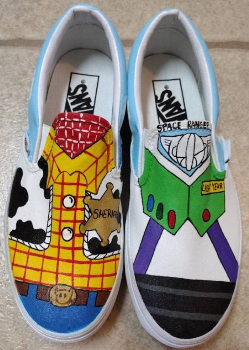 Toy Story Vans - Etsy Toy Story Vans - Etsy