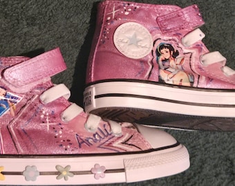 K Pop high top shoes