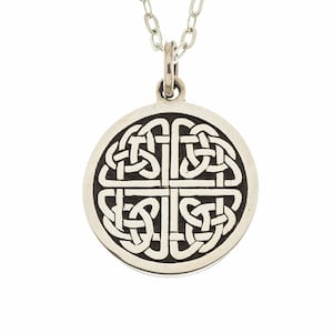 Dara Knot Necklace - Celtic Necklace - Oak Tree Pendant