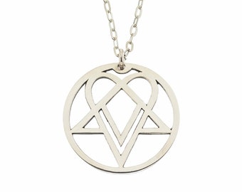 Heartagram Necklace Ville Valo Gothica Fennica Love Metal HIM