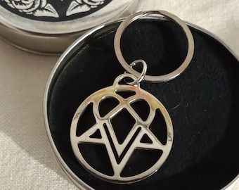 Gothica Fennica Keychain - Ville Valo llavero Heartagram