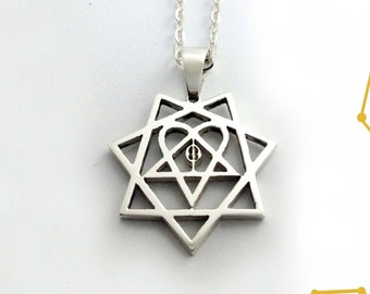 Heartagram Necklace from Tears on tape - Ville Valo Love Metal Music HIM