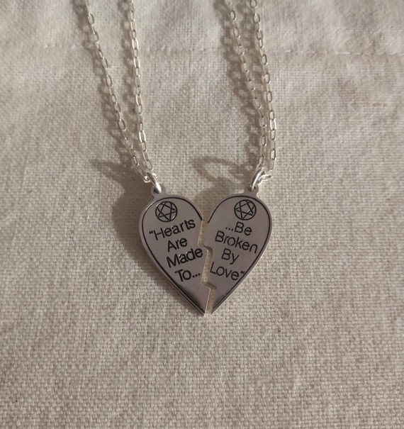 Taryn Broken Heart Pendant Necklace – Mod + Jo
