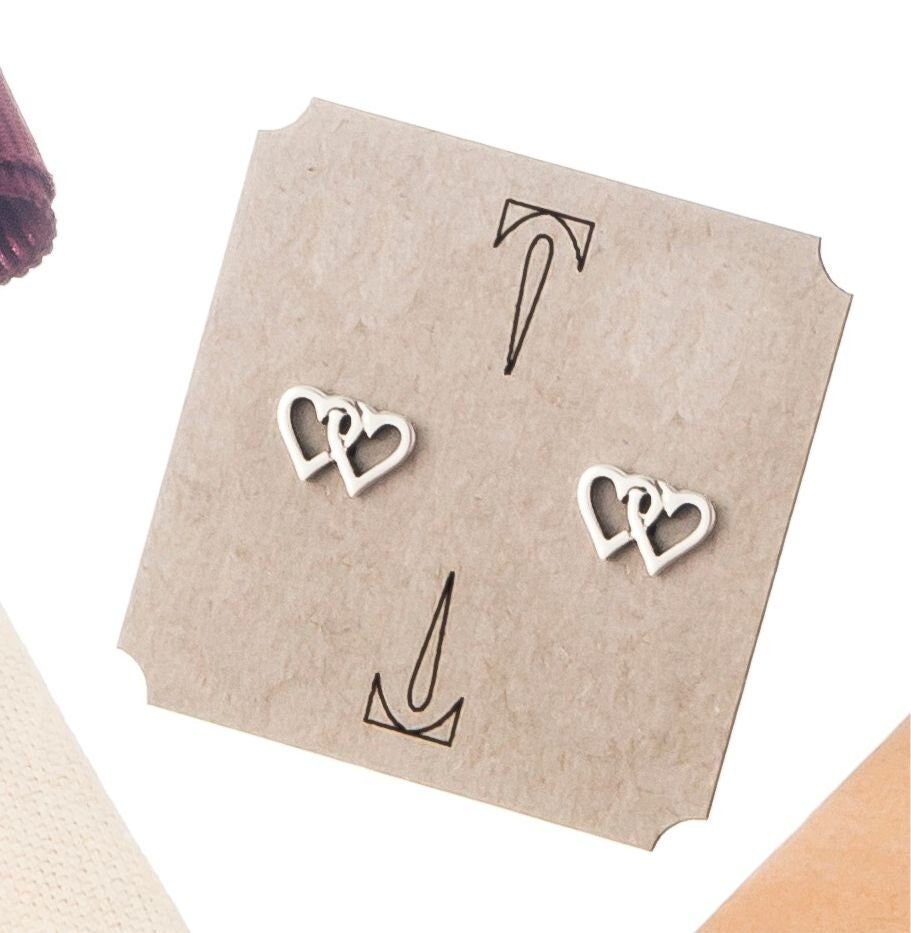 Funeral of Hearts Earrings - Ville Valo Heartgram Love Metal - Jewelry