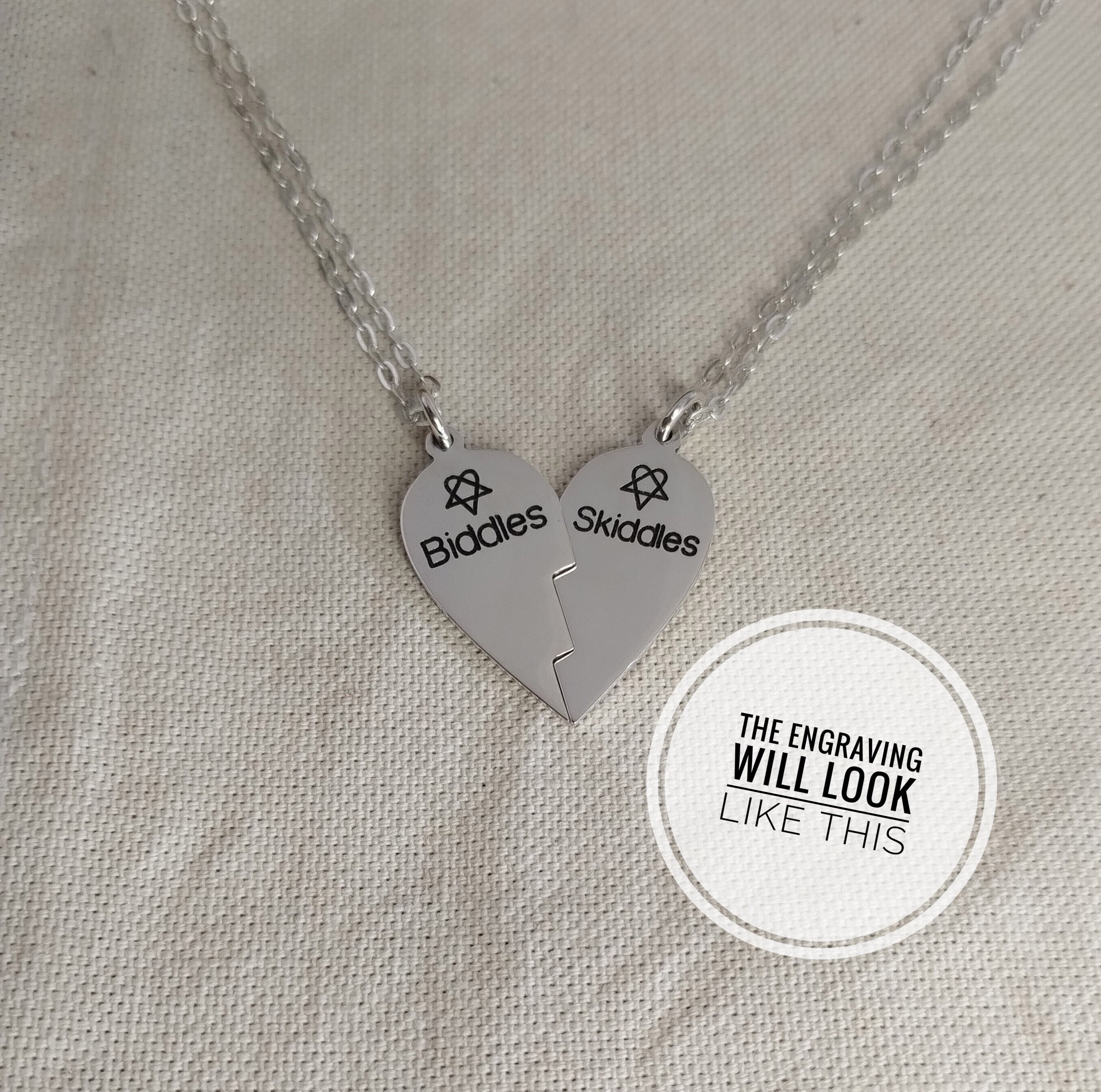 Heartagram Broken Heart Necklace - Ville Valo HIM Band - Etsy Heartagram Broken Heart Necklace - Ville Valo HIM Band - Etsy