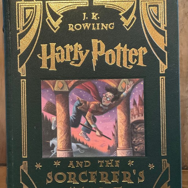 Leather Bound Harry Pottter Books Etsy
