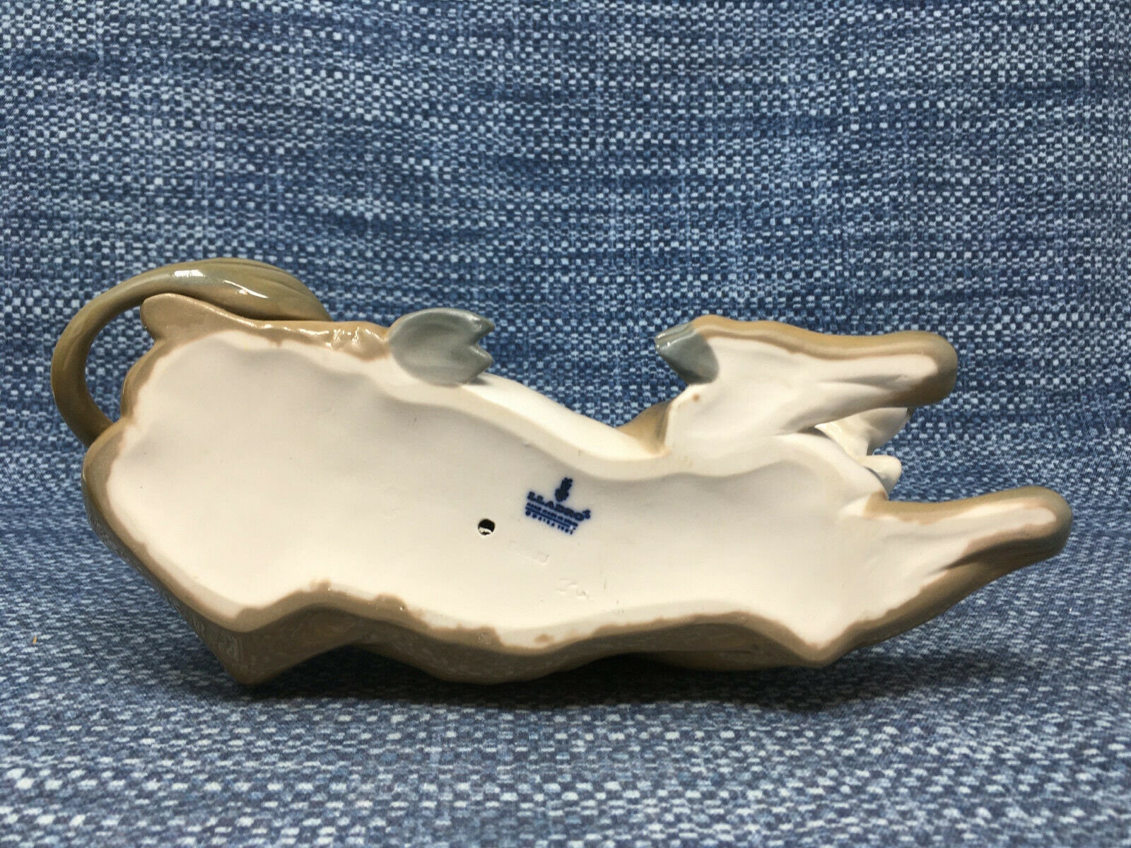 Lladro Nativity Cow Calf Oxen 1390 Figurine Large Retired Etsy