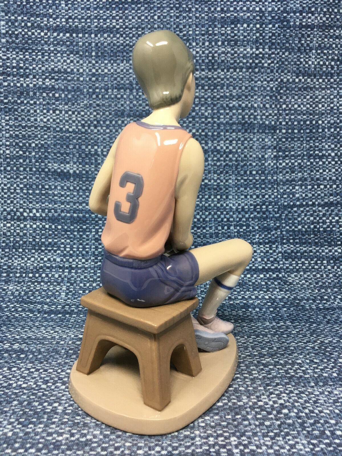 Lladro 6091 Basketball Player Figurine Spain 9.25 Mint Etsy