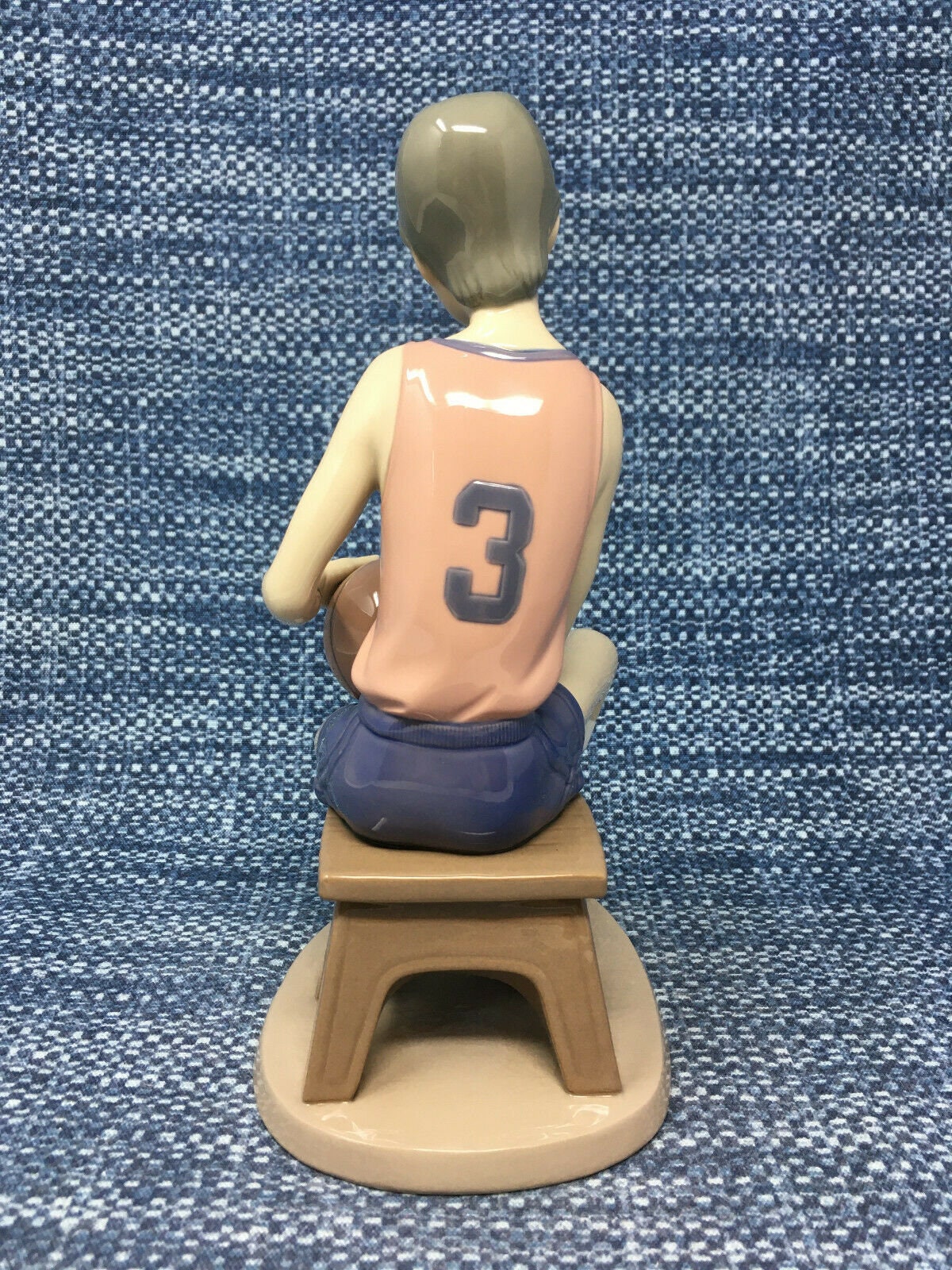 Lladro 6091 Basketball Player Figurine Spain 9.25 Mint Etsy