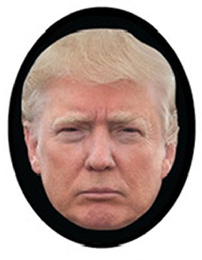 Trump Face Masks Political Face Mask Halloween Mask Trump Etsy