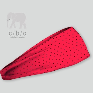 Watermelon Non Slip Headband, Watermelon Seeds Headband, fRUIT Headband, Yoga Headband,  Custom Headband, Extra Wide Band