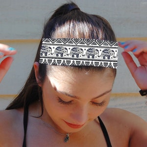 Pink Flamingo Headband, Yoga Headband, Fitness Headband, Running Headband, Indie Headband, Custom Headband, Girls Headband