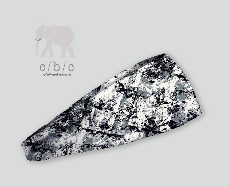 Black Headband Thin or Thick Headband Non Slip Headband Etsy