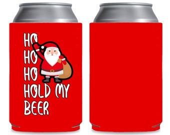 Santa Coozie, game day Coozie, sports Coozie, custom, Beer Cup Holder, Cup Holder, Colorband Coozie, sports teams, Custom Cup Holder