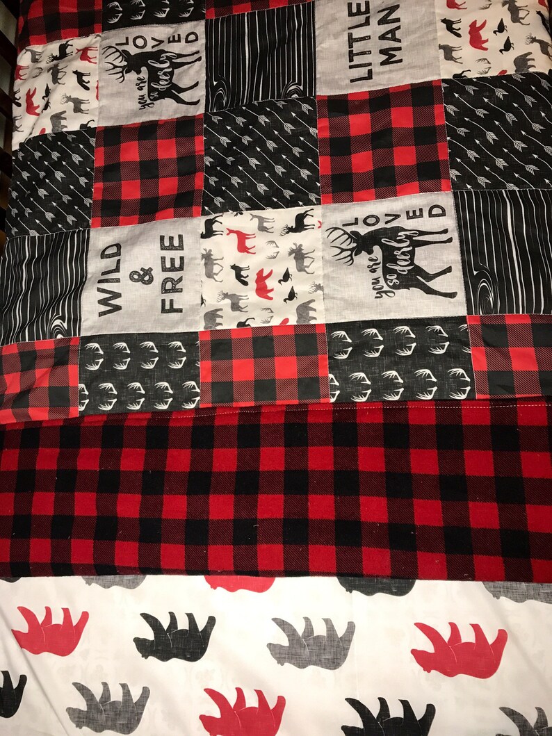 lumberjack nursery bedding