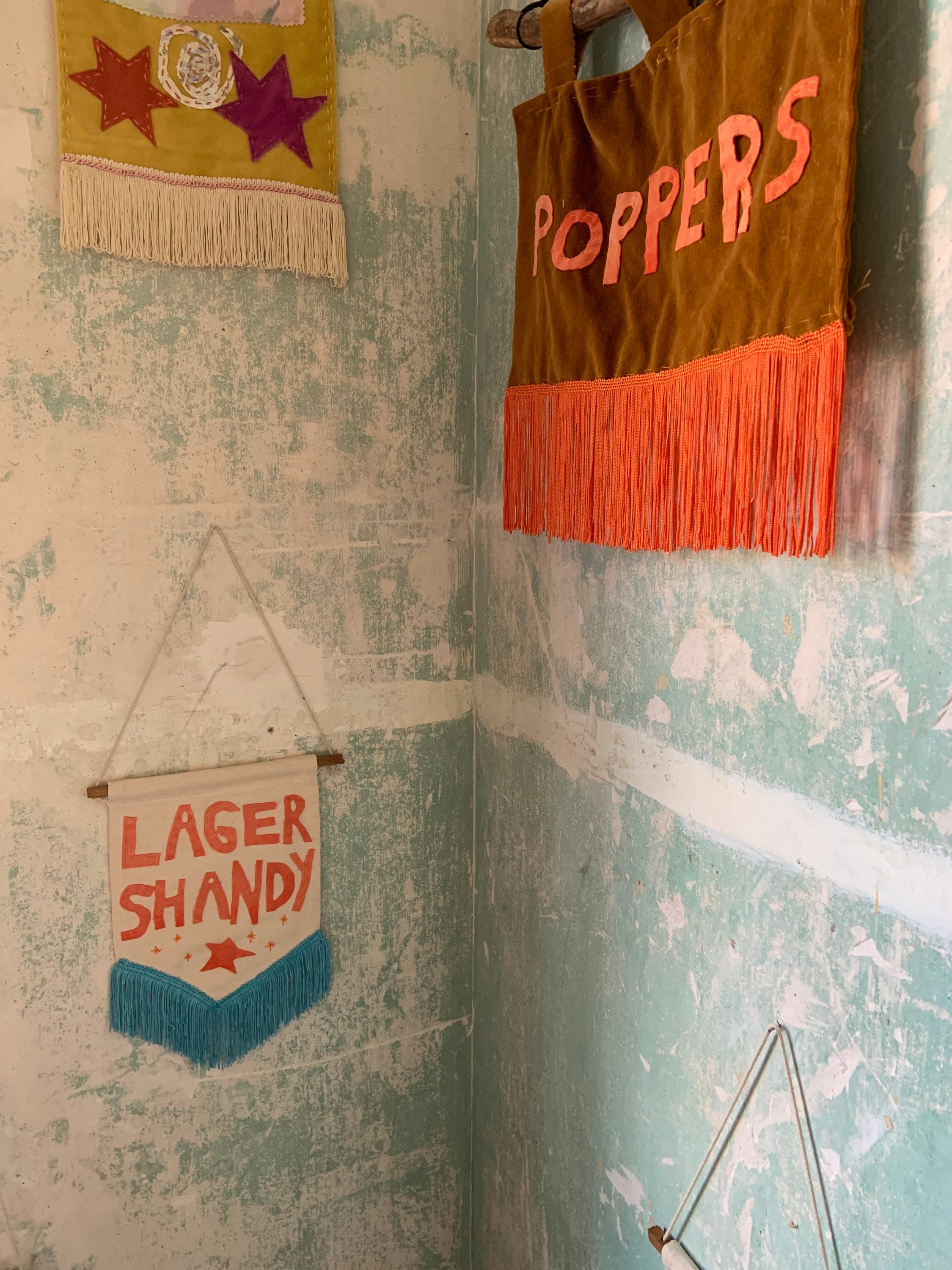 Lager Shandy Handmade Wall Hanging Banner Pennant Etsy UK