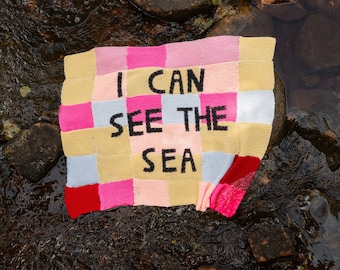 A5 art print, I Can See The Sea