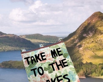 Take Me To The Lakes Taylor Swift wall banner