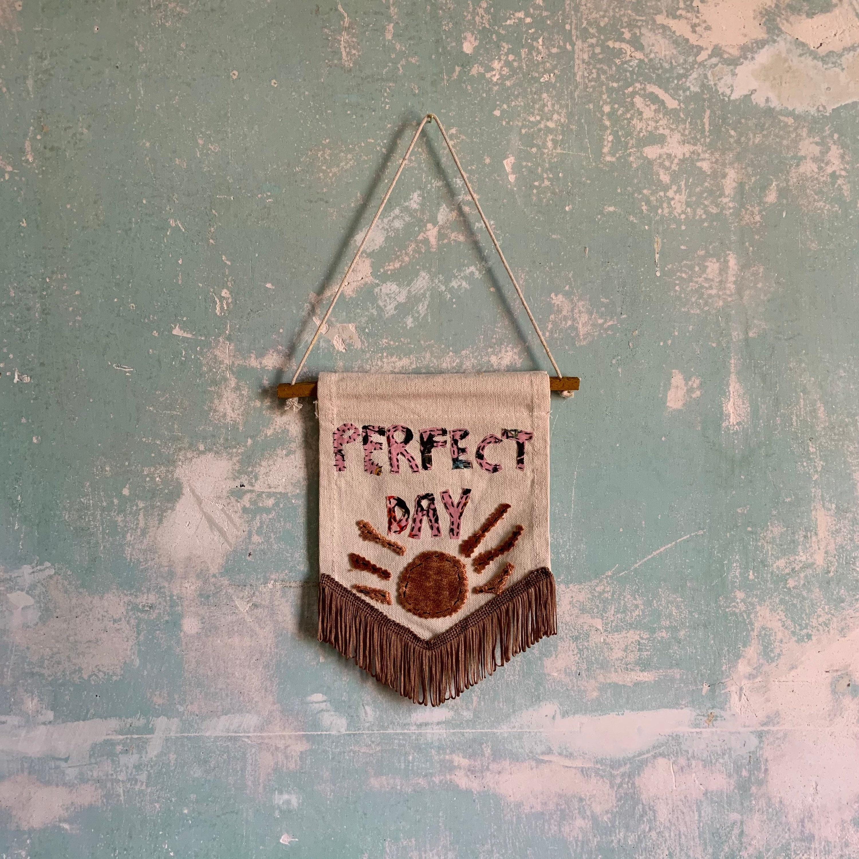 Custom mini hanging banner pennant wall hanging Etsy.de