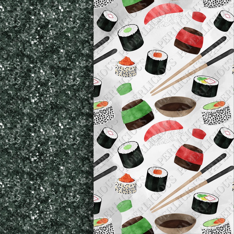 Sushi descriptive words picture