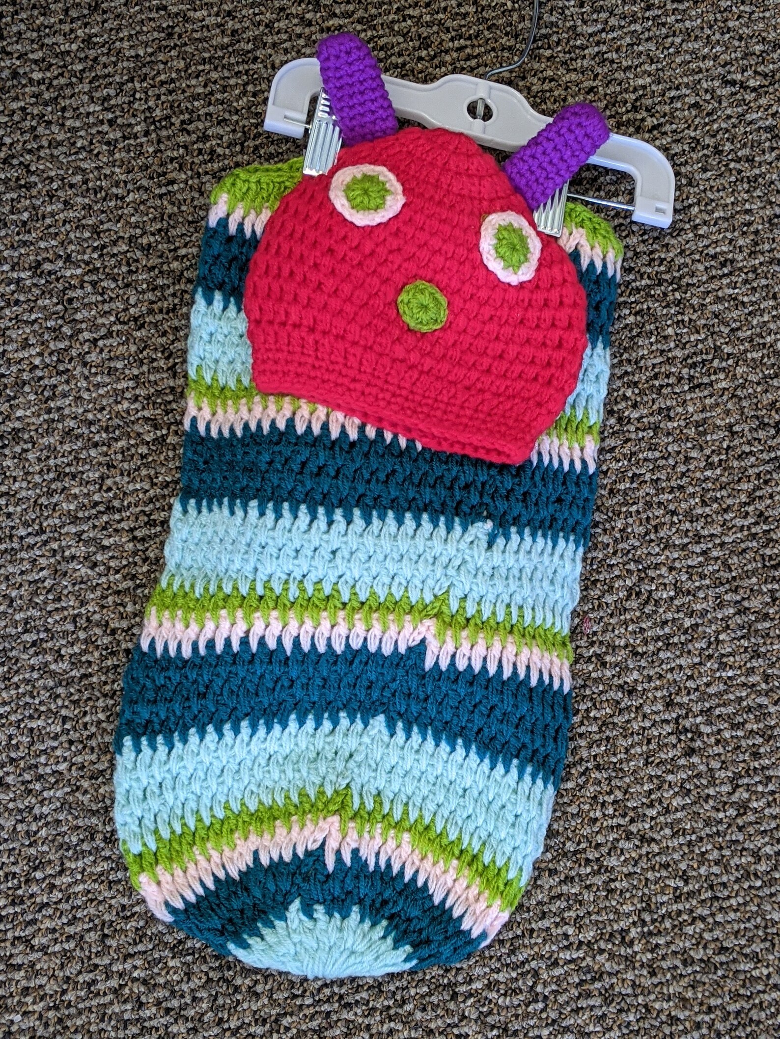 Very Hungry Caterpillar infant wrap set Etsy