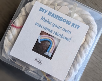 Macrame Craft Kit- Rainbow!