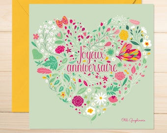 Carte Anniversaire