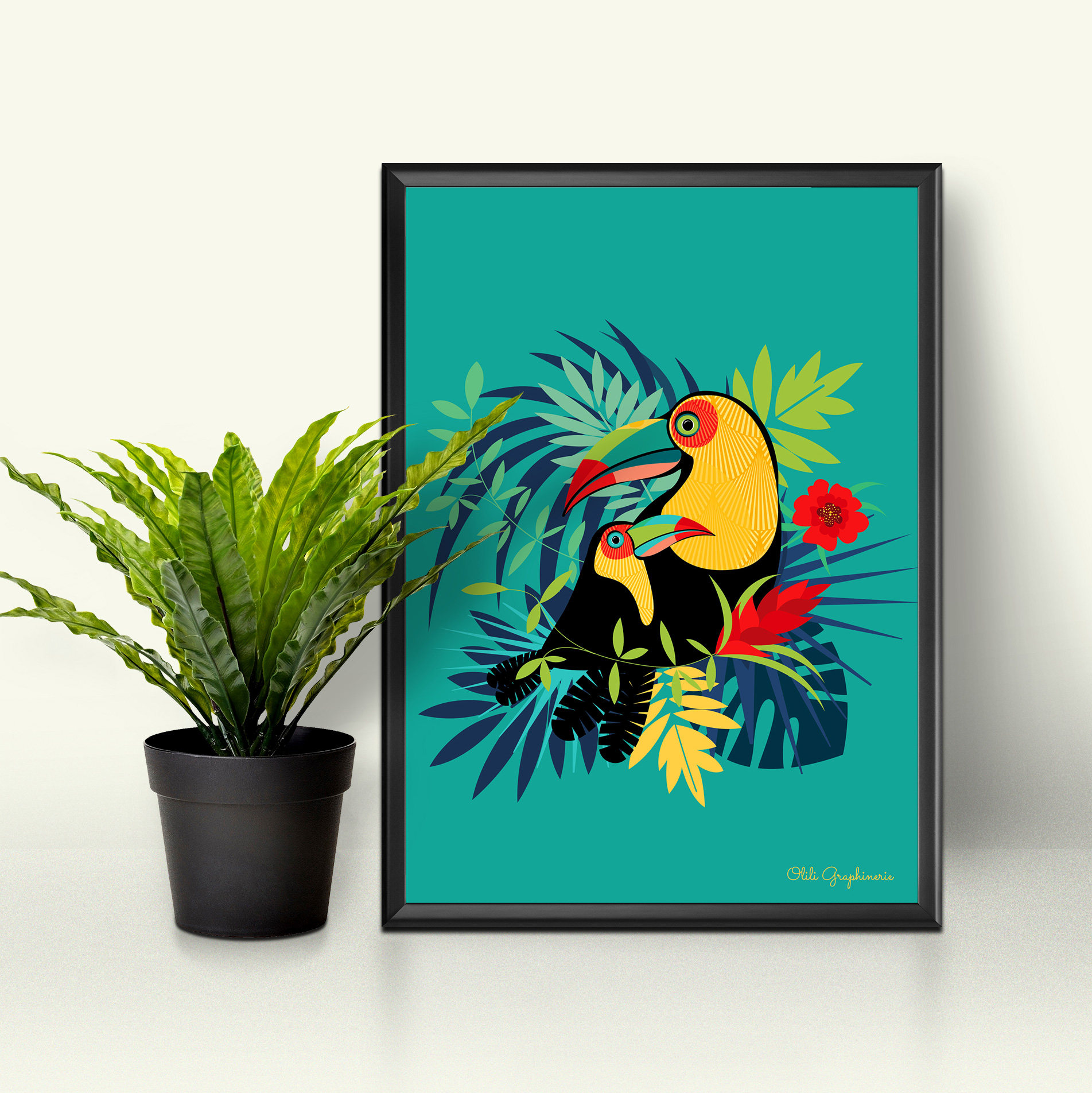 Affiche Toucan