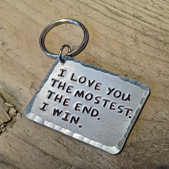I Love You The The I Keyring Gift Girlfriend Boyfriend  Husband Wife Birthday Gift Anniversary Birthday Gift