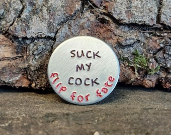 Flip Decision Coin | Adult Game | Boyfriend Girlfriend Gift | Sex | For Her Him | Husband Wife