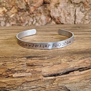 Personalised Cuff Bracelet | ICE Bracelet Custom Bracelet | Bridesmaid Gifts Anniversary Gift Unisex Bracelet | Personalized Gift