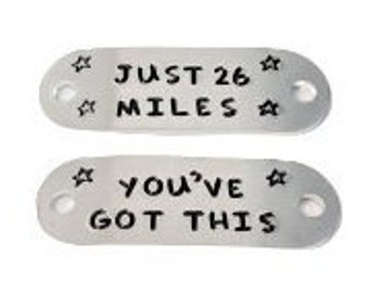 Just ** Miles - You've Got This Personalised Distance Trainer Tags Marathon Runners Gift | Inspirational | Motivational | Park Run | Gifts