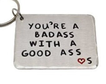 You're A Badass With A Good Ass Personalised Anniversary Gift | Cute | GF | BF | Husband | Wife | Bum Butt | Sexy | Custom | Bad Ass Gift